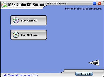 burn mp3/audio cd