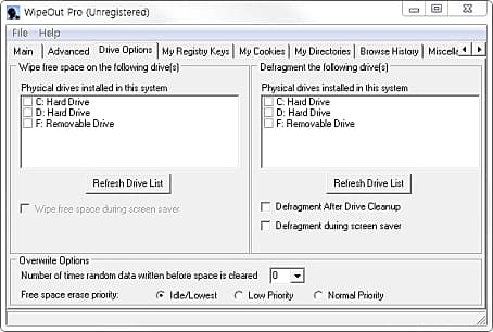 drive options