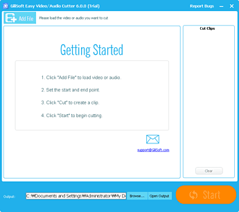GiliSoft Video Editor 오디오 비디오 커터