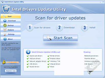 Intel Drivers Update Utility - 소프트웨어 자료실 드림위즈 소프트웨어